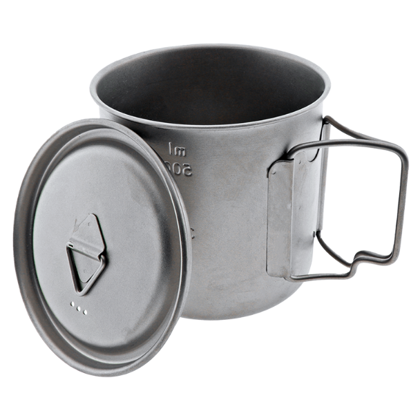 Ultralight Titanium Pot 650ml
